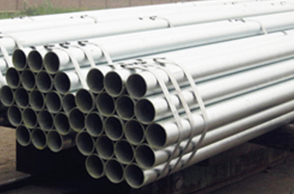 High quality low pressure fluid round galvanized steel pipe