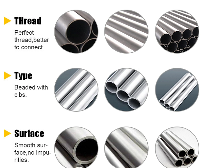 Stainless Steel Seamless Carbon Steel Pipe Details