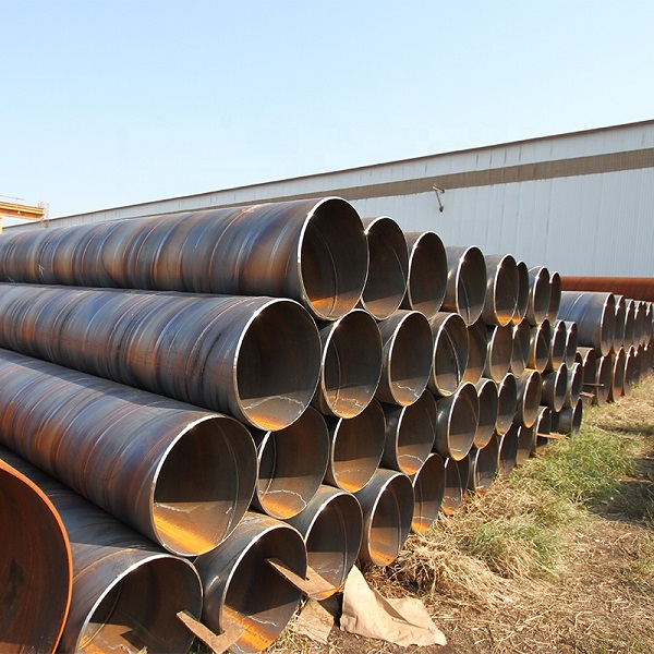 mild carbon spiral welded steel pipe