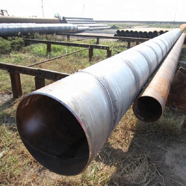 Mild carbon spiral welded steel pipe description