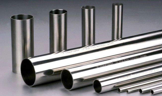 3 stainless steel pipes