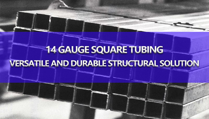 14 gauge square tubing