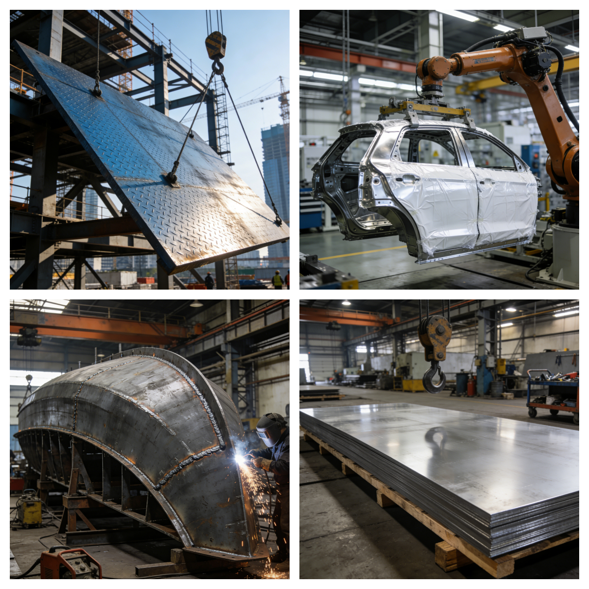 Application scenarios of steel plates