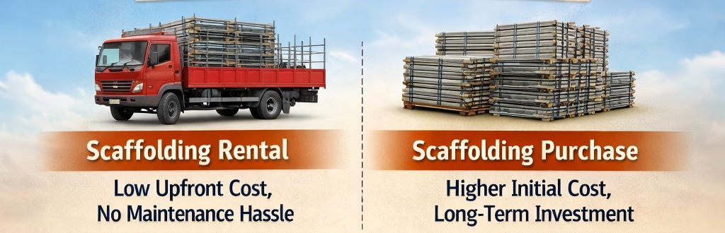 Scaffolding Rental VS Scaffolding Purchase