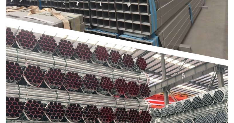 Square steel pipes