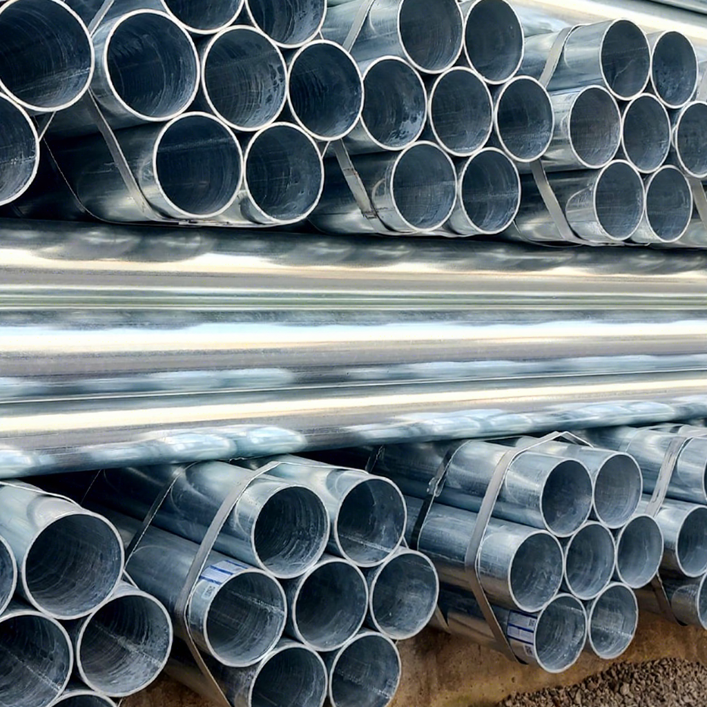 galvanized steel round pipe3