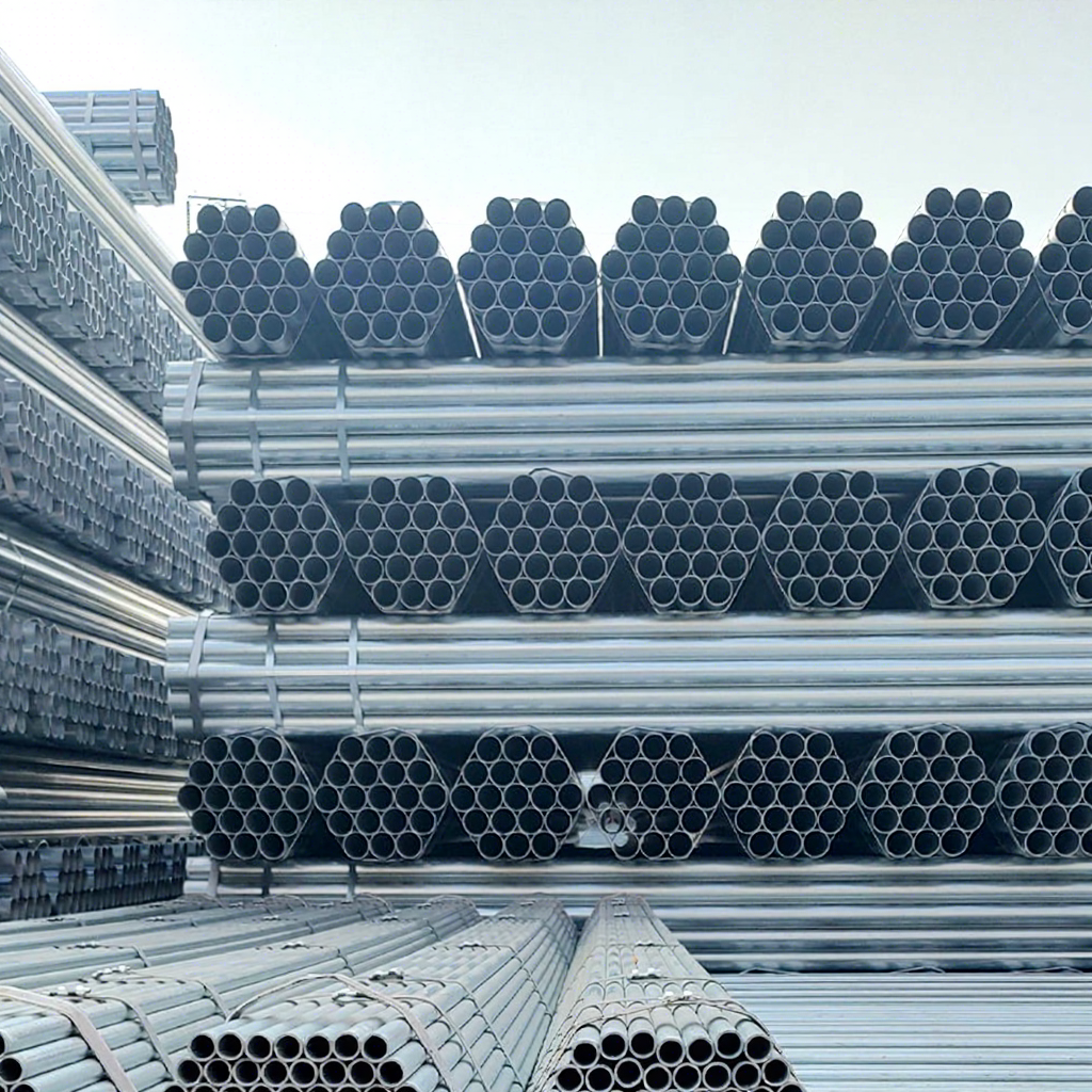galvanized steel round pipe4